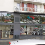 Façade de l’agence d’intérim Servagroupe à Rennes