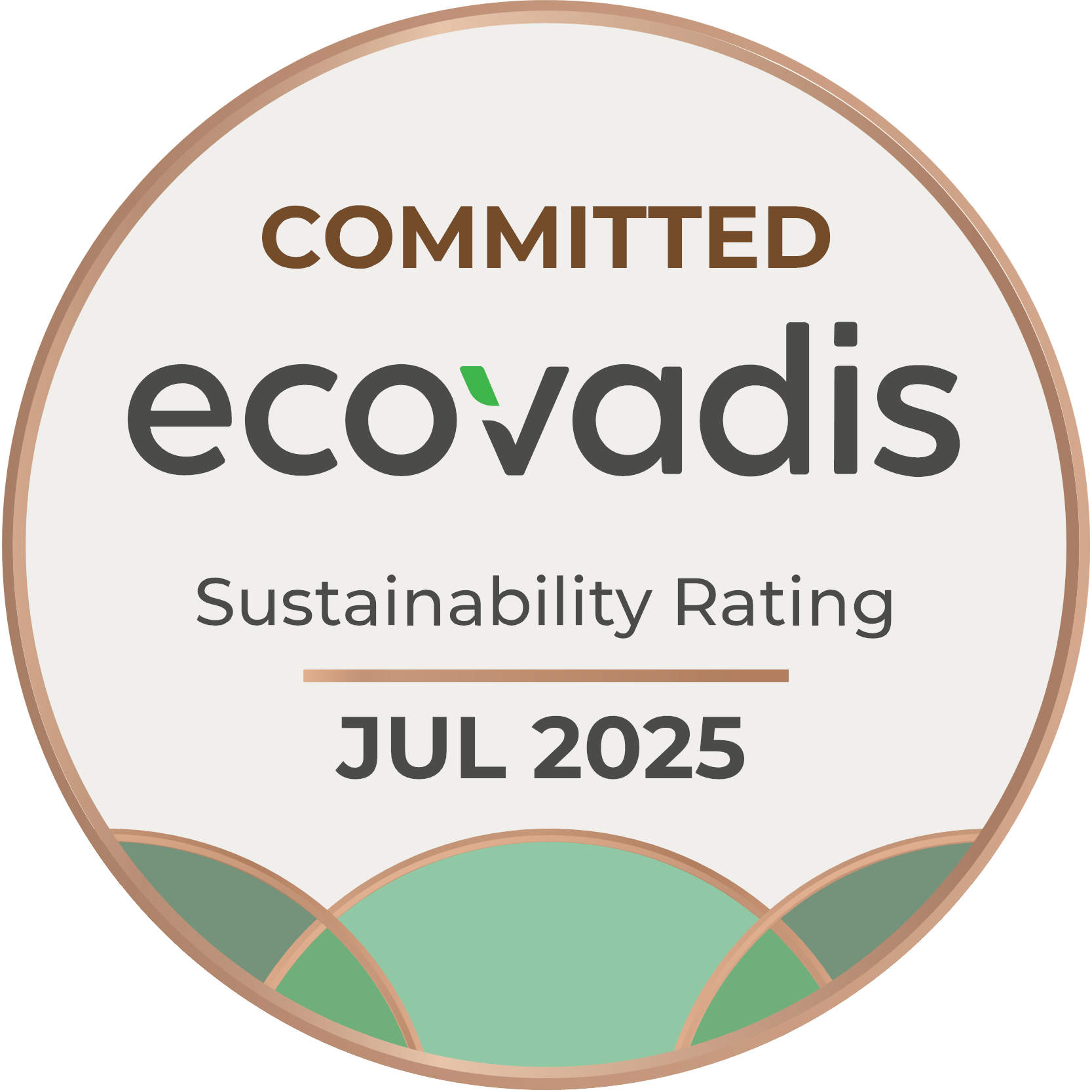 Badge engagé EcoVadis
